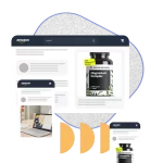 Amazon storefront interface