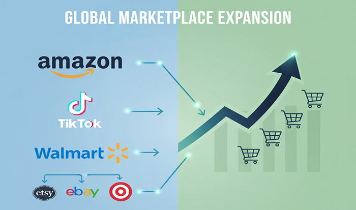 Image of global marketplace expansion