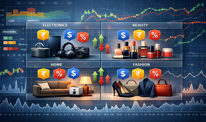 Amazon Competitive Pricing Analysis by Category