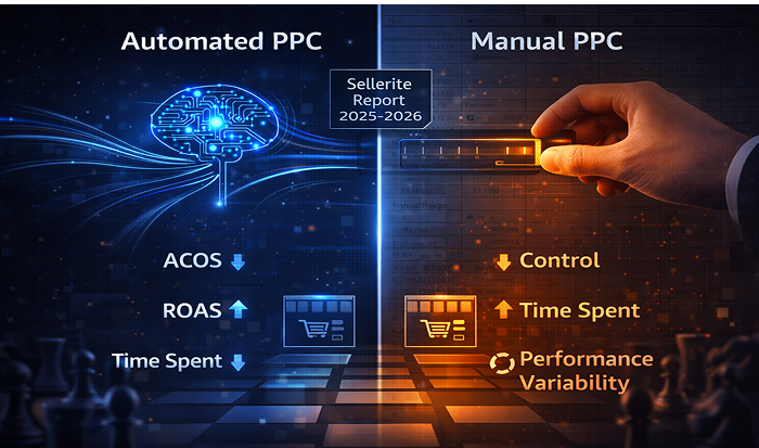 Automated vs Manual Amazon PPC Campaign Performance
