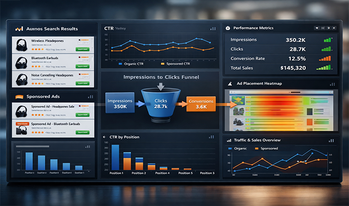 Click Through Rate Benchmarks for Amazon Search and Sponsored Ads