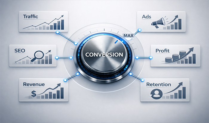 Closing Insight — Conversion Is Your Control Knob