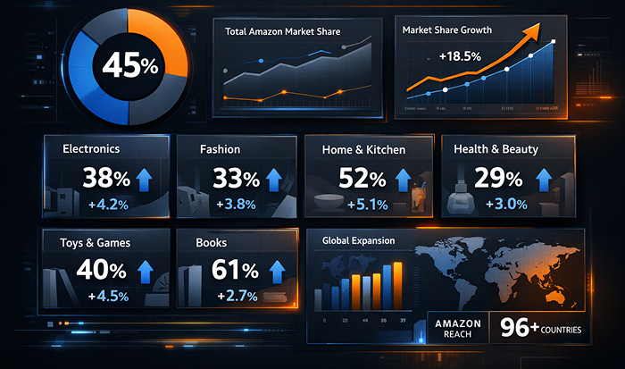The State of Amazon Market Share by Category in 2025-26