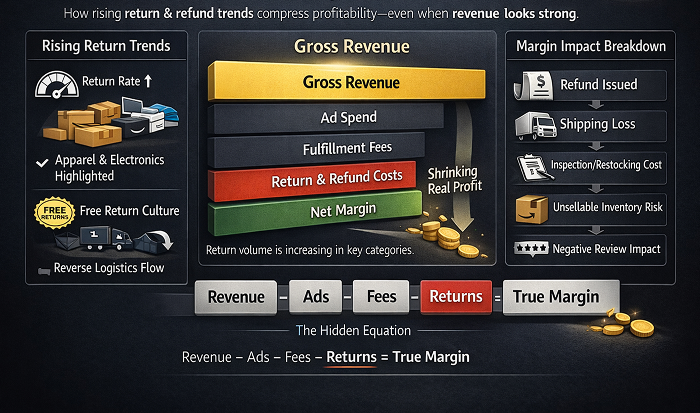 What Return & Refund Trends Mean For Seller Margins