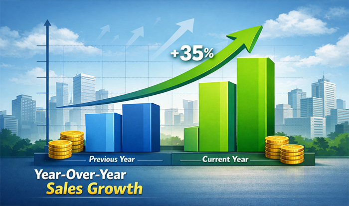 Year‑Over‑Year (YoY) Sales