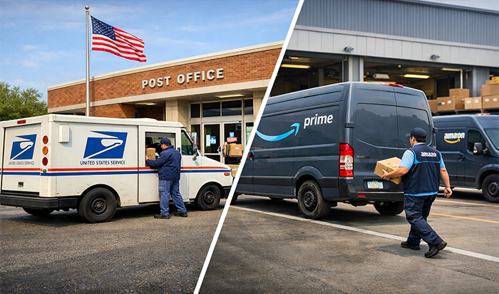 Amazon Renews USPS Deal While Scaling Its Own Delivery Network