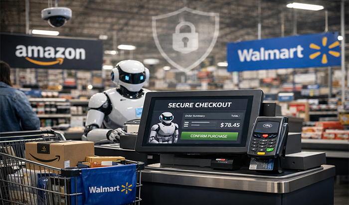 Amazon & Walmart Tighten Rules on AI Shopping to Protect Transactions